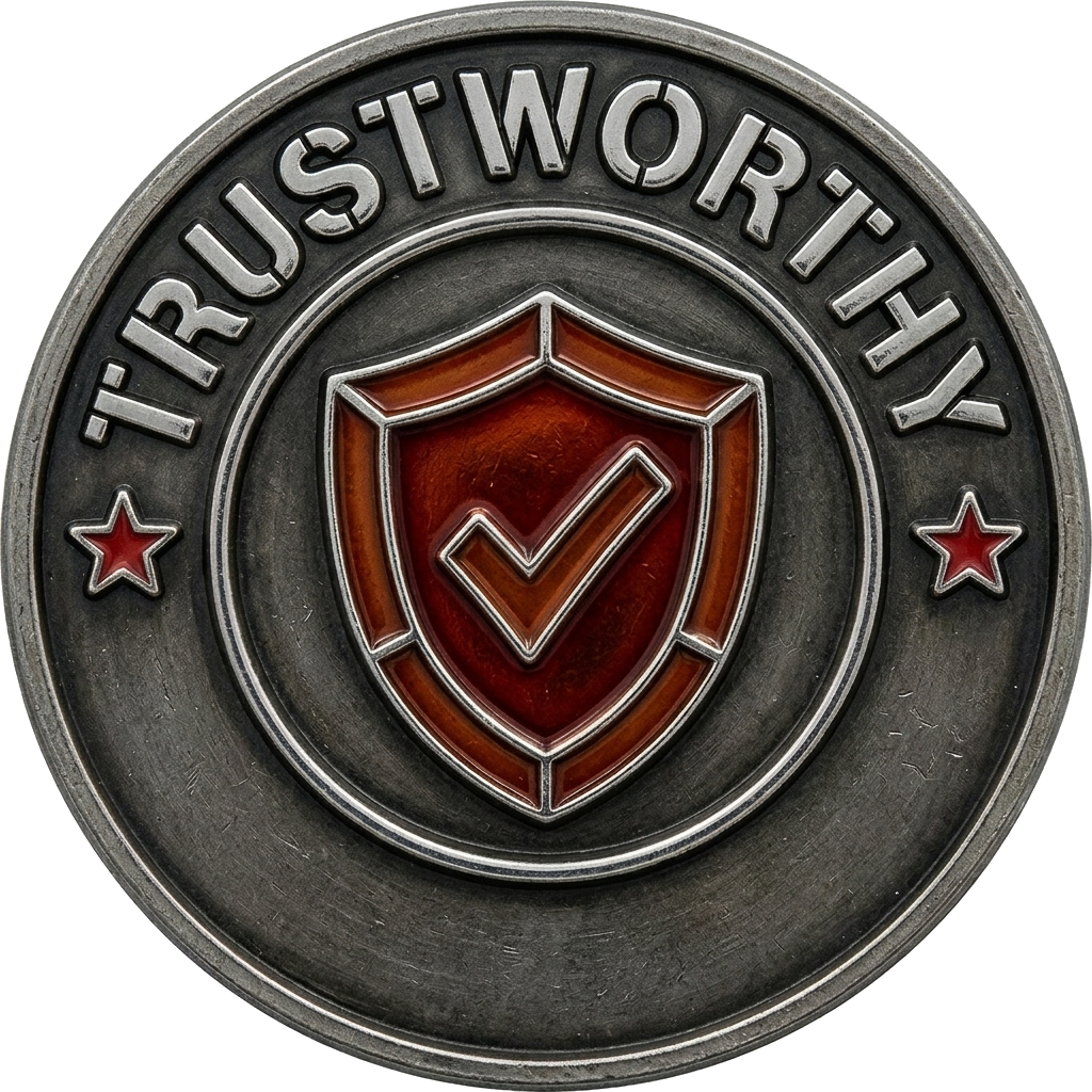 Trustworthy - Straight prices, no surprises, no pressure